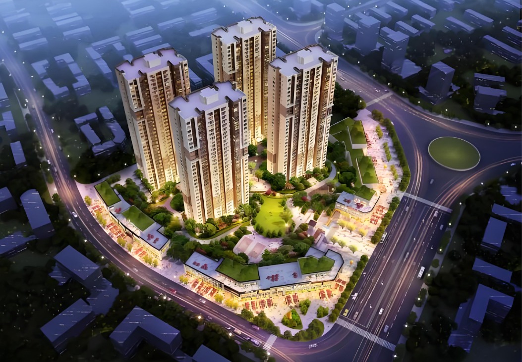 汇悦悦峰鸟瞰图